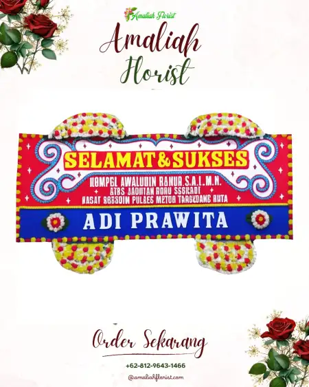 Papan Bunga Ucapan Selamat Argopeni
